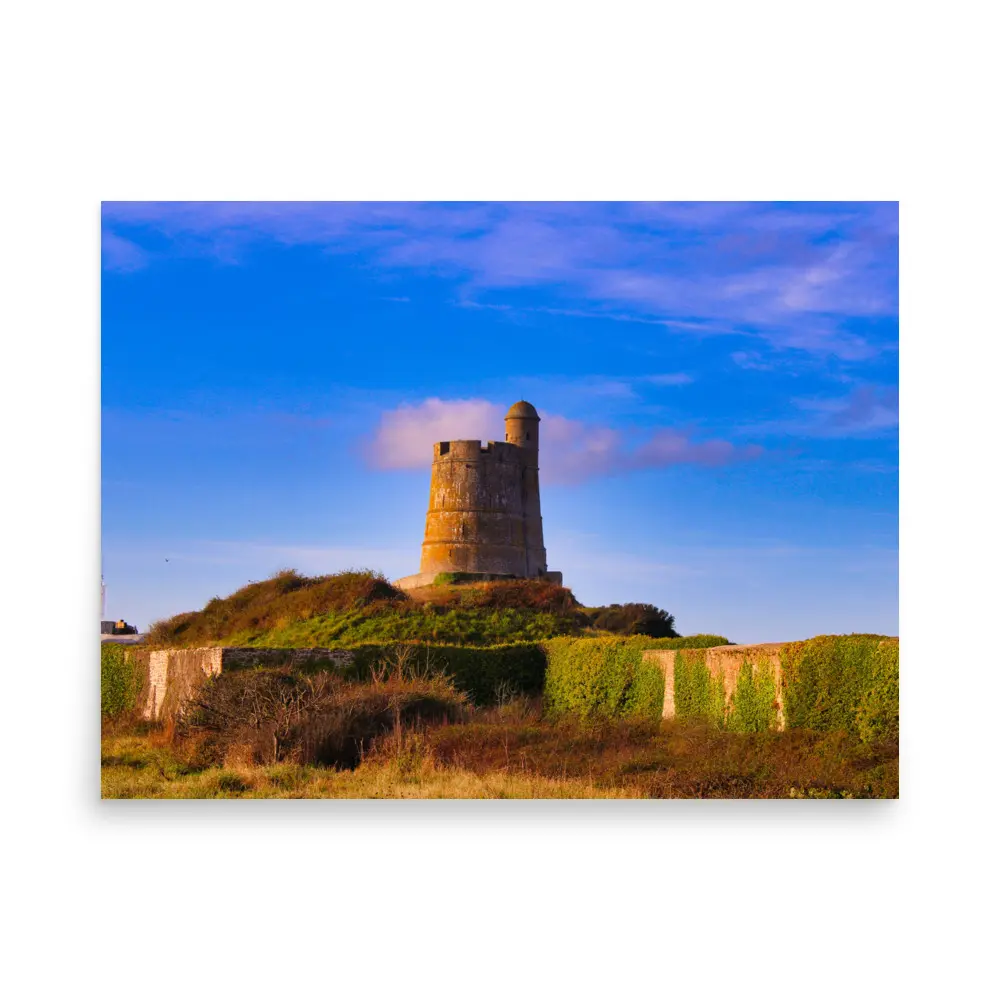 Affiche - Tour Vauban à St. Vaast La Hougue