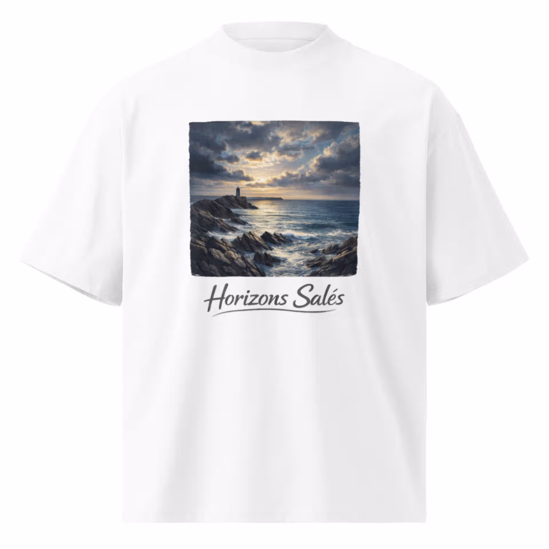 T-shirt col montant écologique unisexe