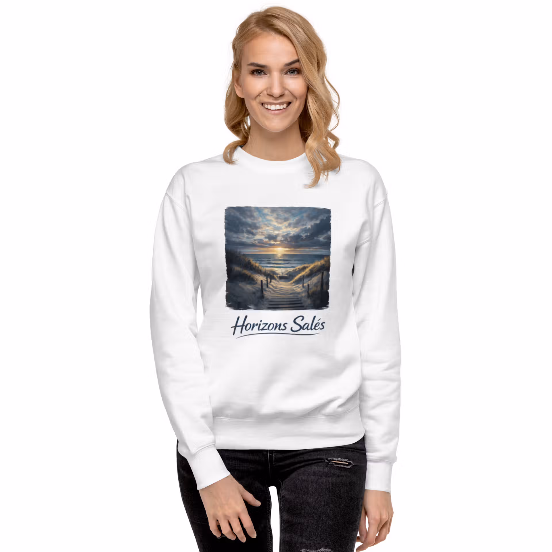 Sweatshirt premium unisexe – Image 13