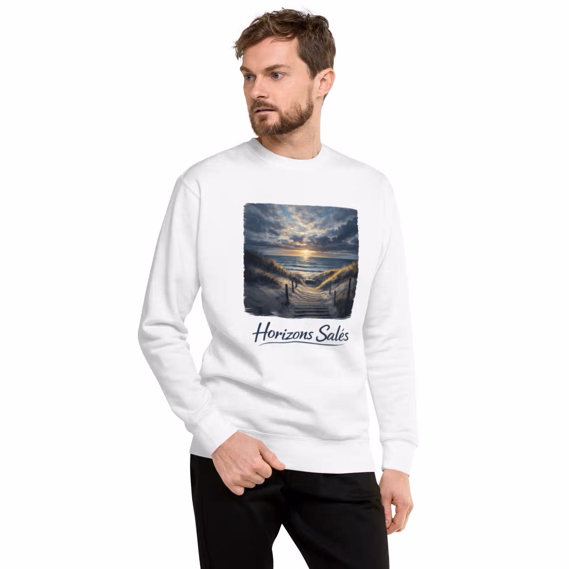 Sweatshirt premium unisexe – Image 5