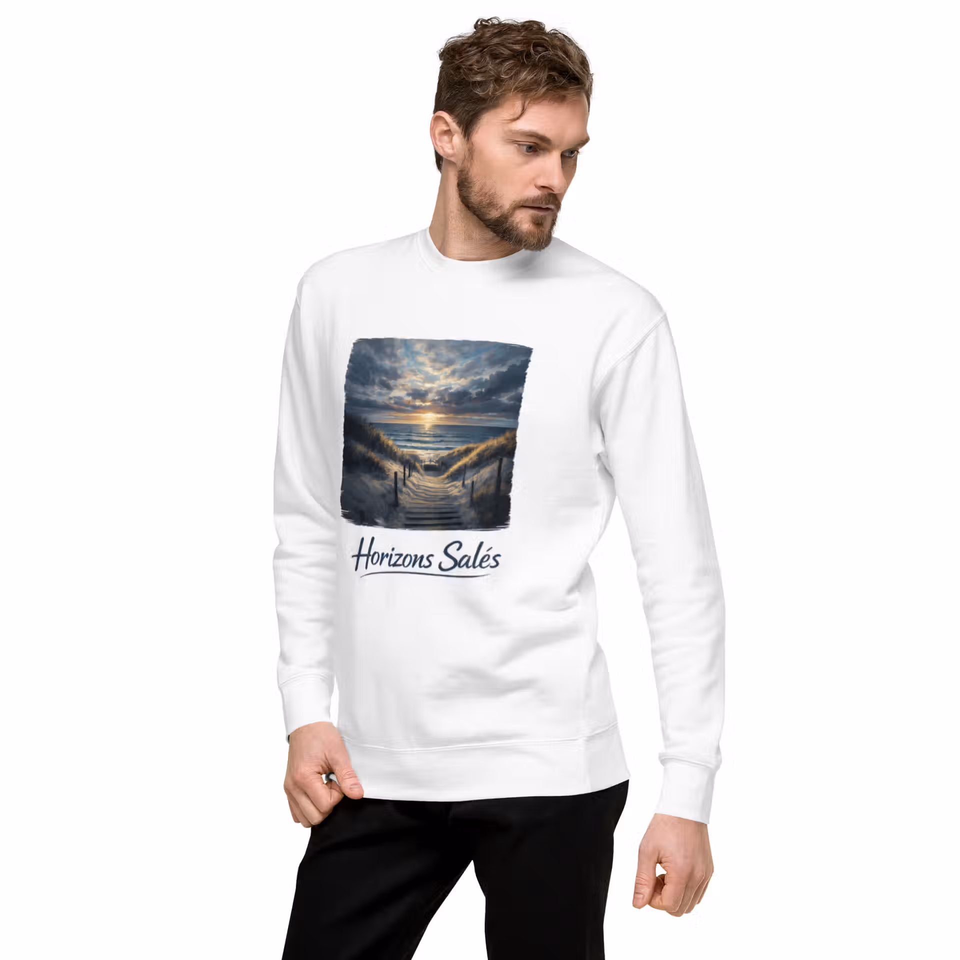 Sweatshirt premium unisexe – Image 7