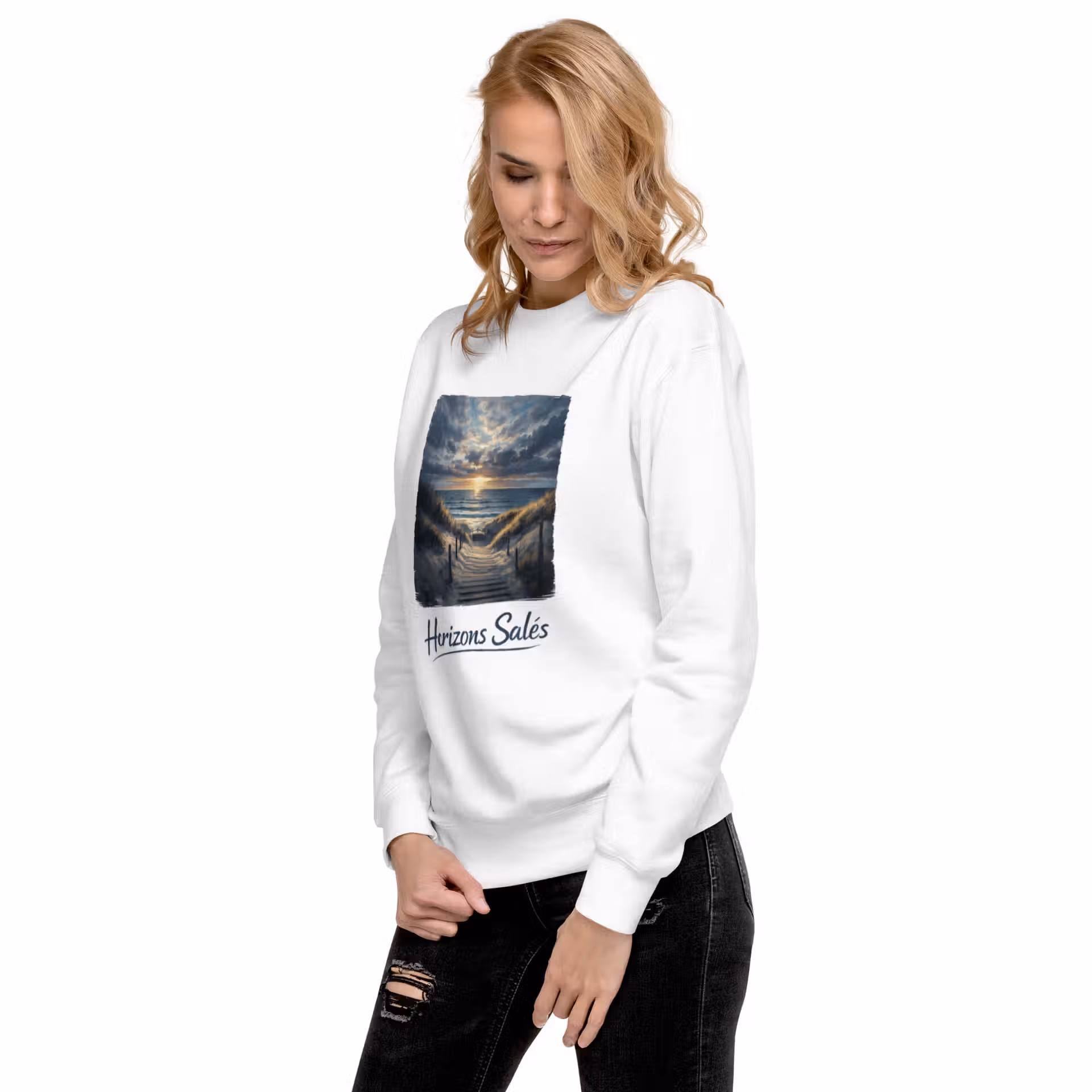 Sweatshirt premium unisexe – Image 15