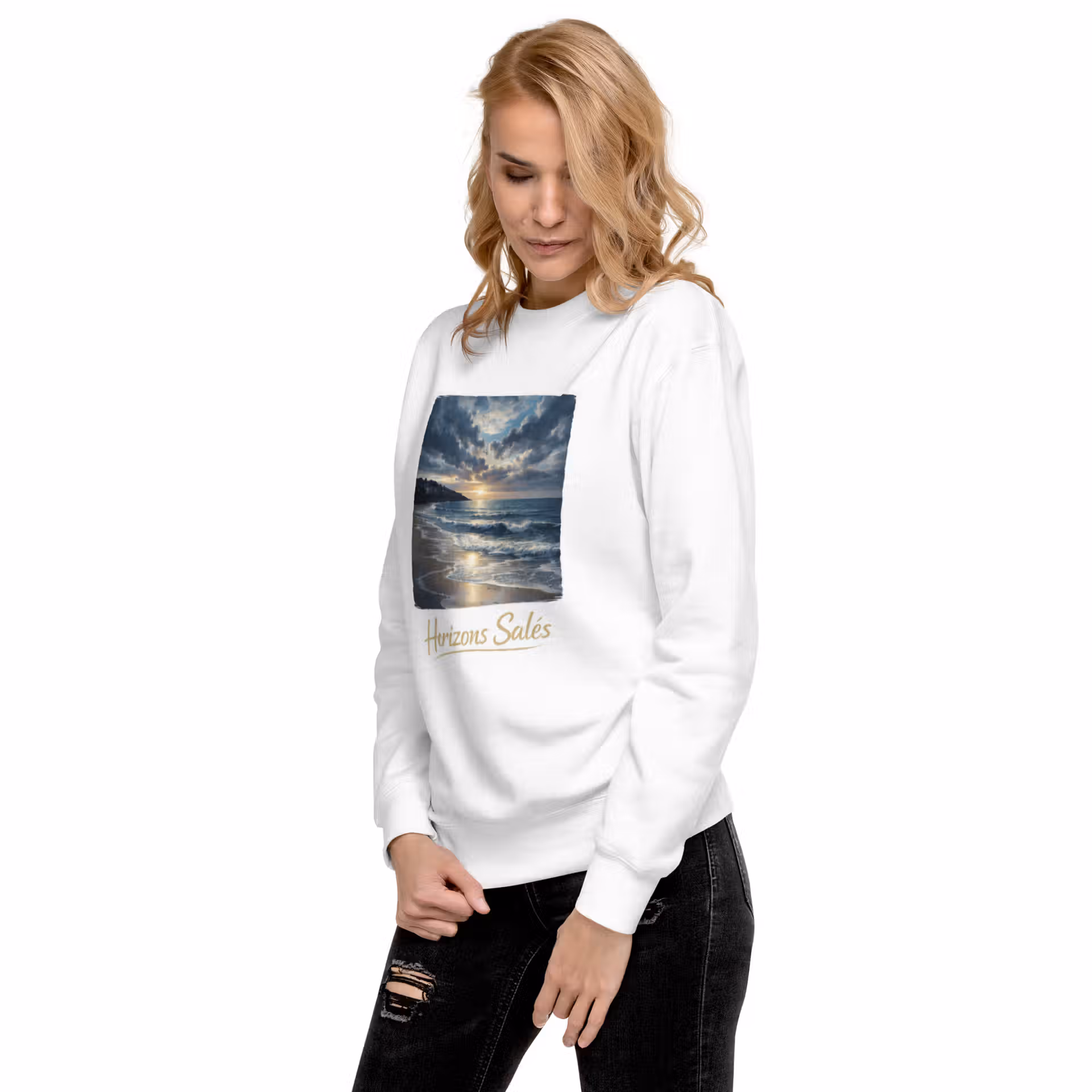 Sweatshirt premium unisexe – Image 15