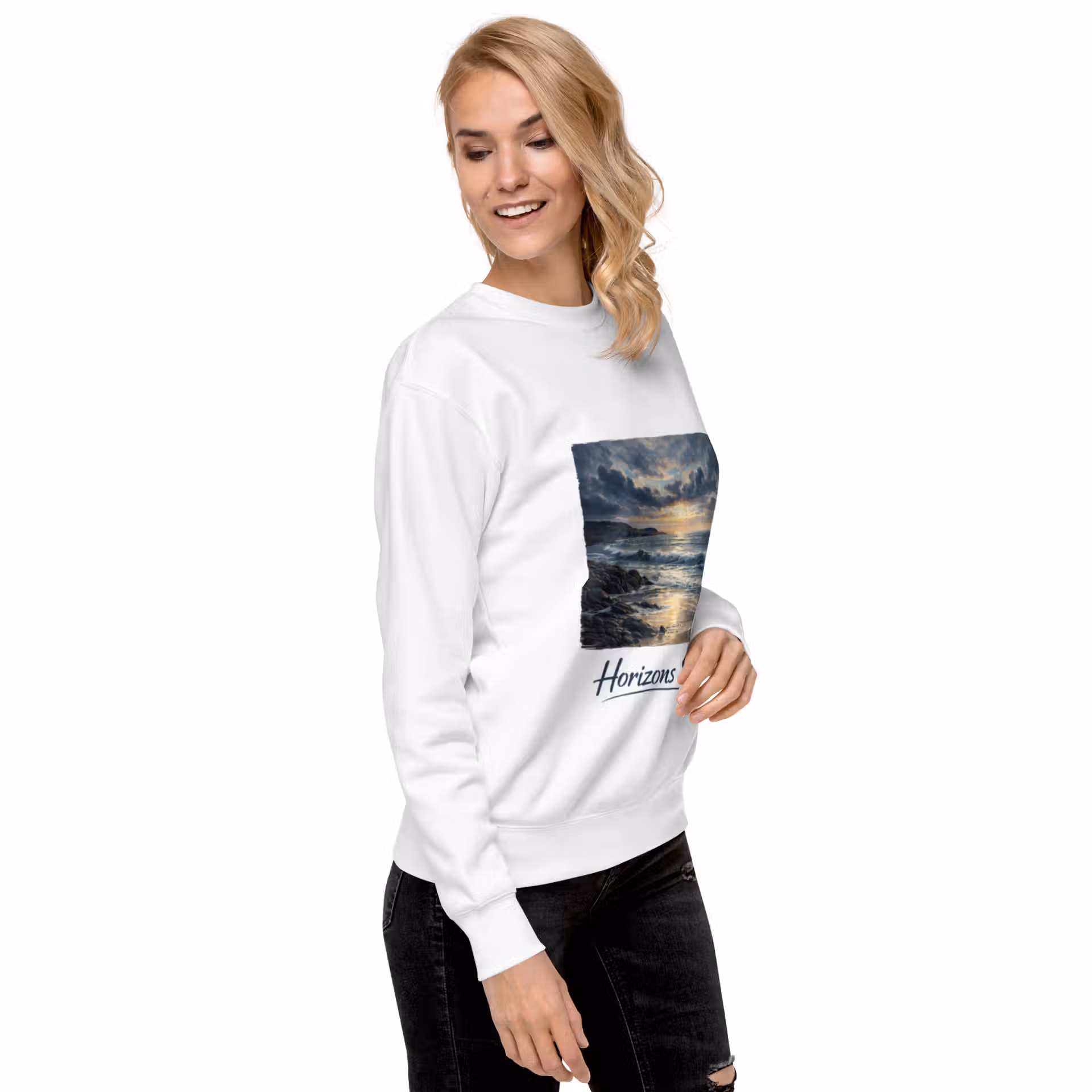 Sweatshirt premium unisexe – Image 17