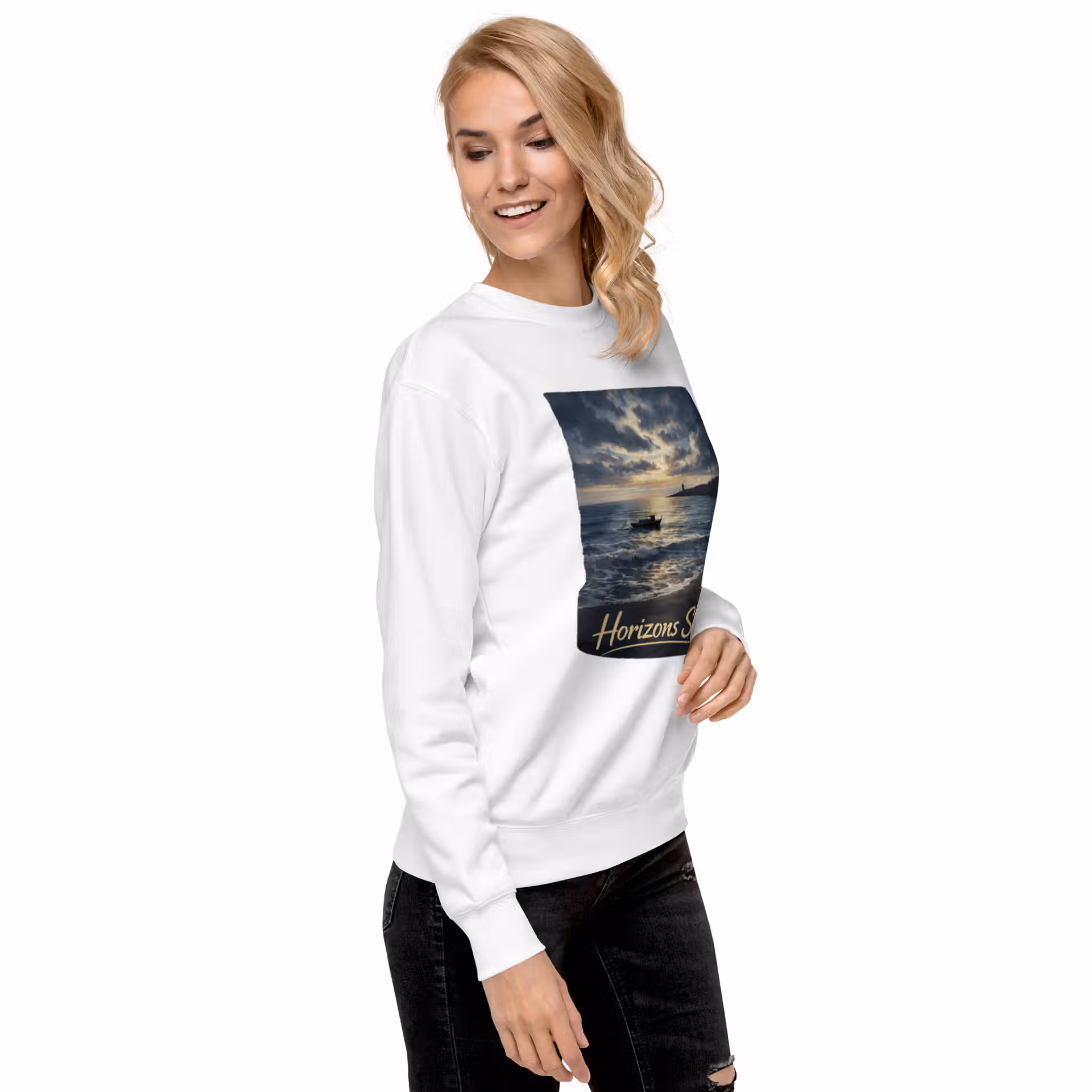 Sweatshirt premium unisexe – Image 17