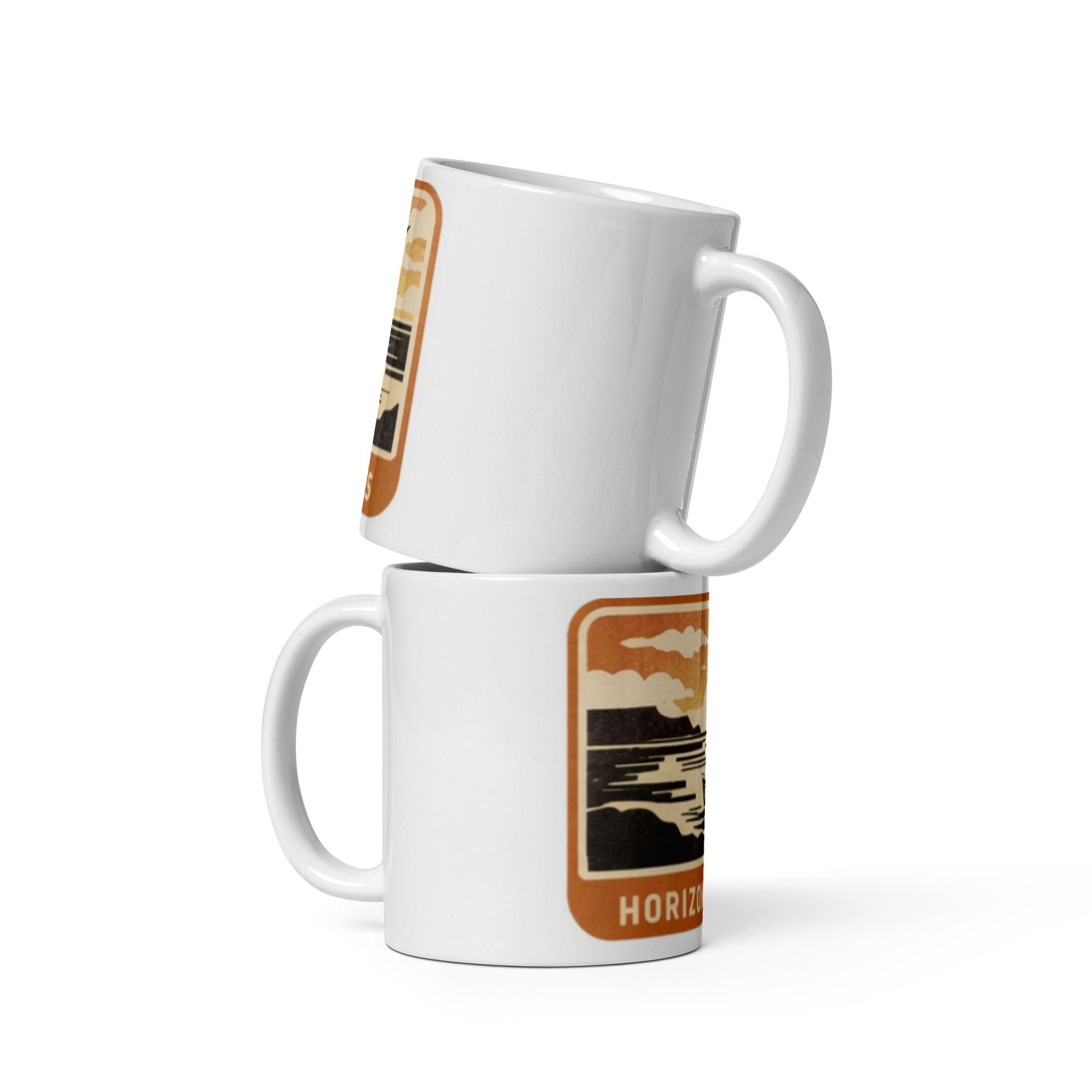 Mug Blanc Brillant – Image 2