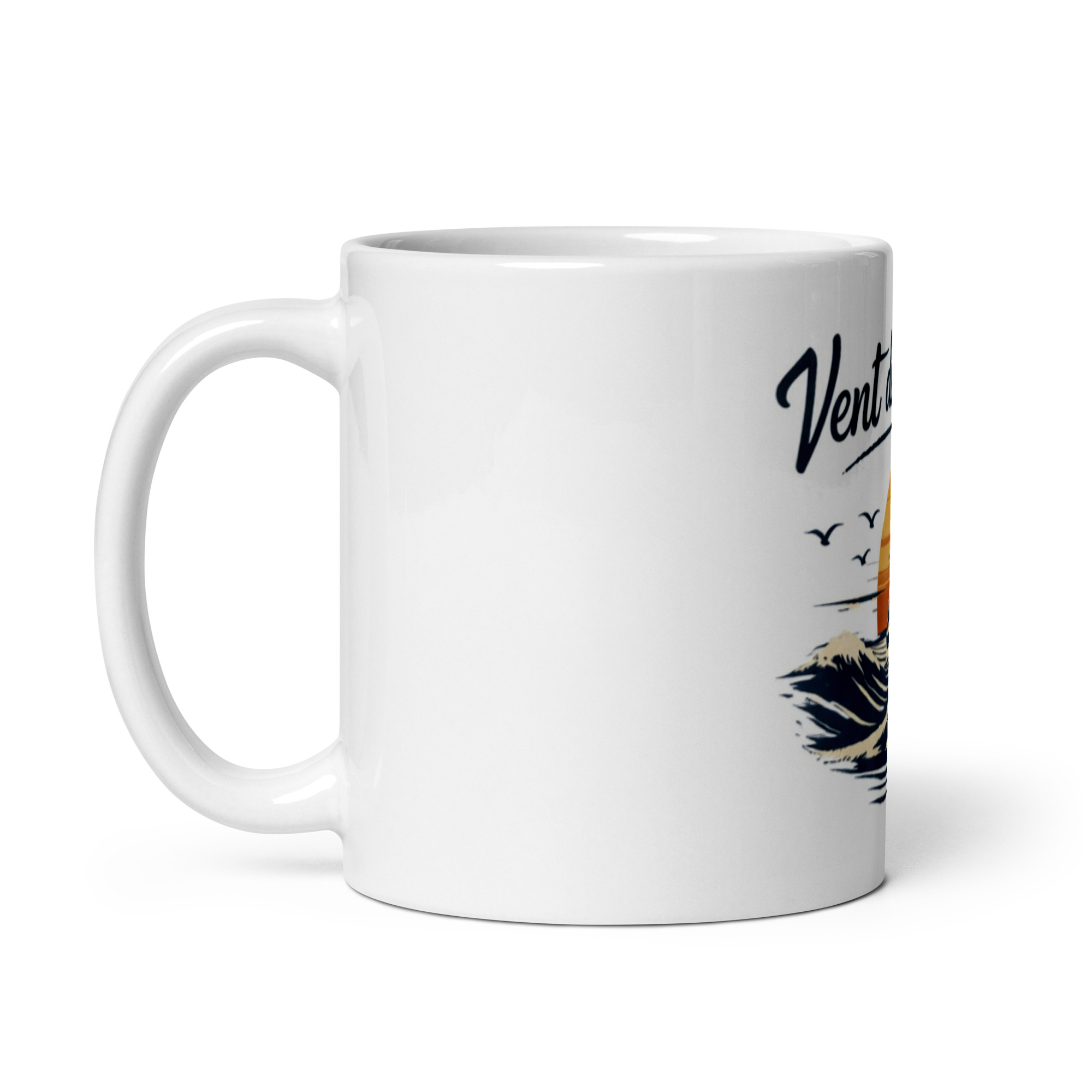Mug Blanc Brillant – Image 5