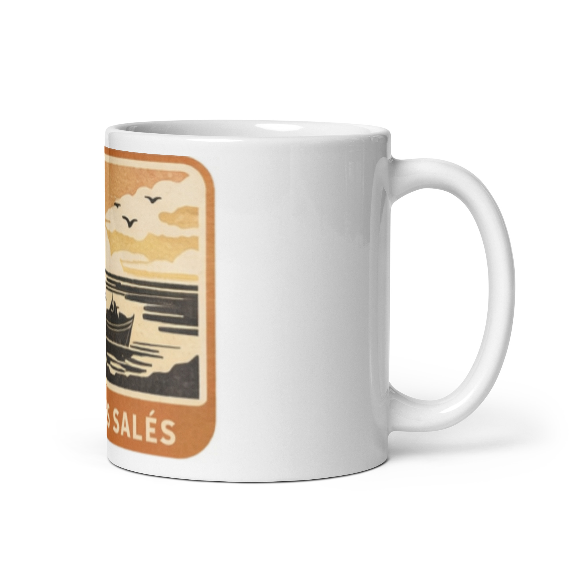 Mug Blanc Brillant – Image 5