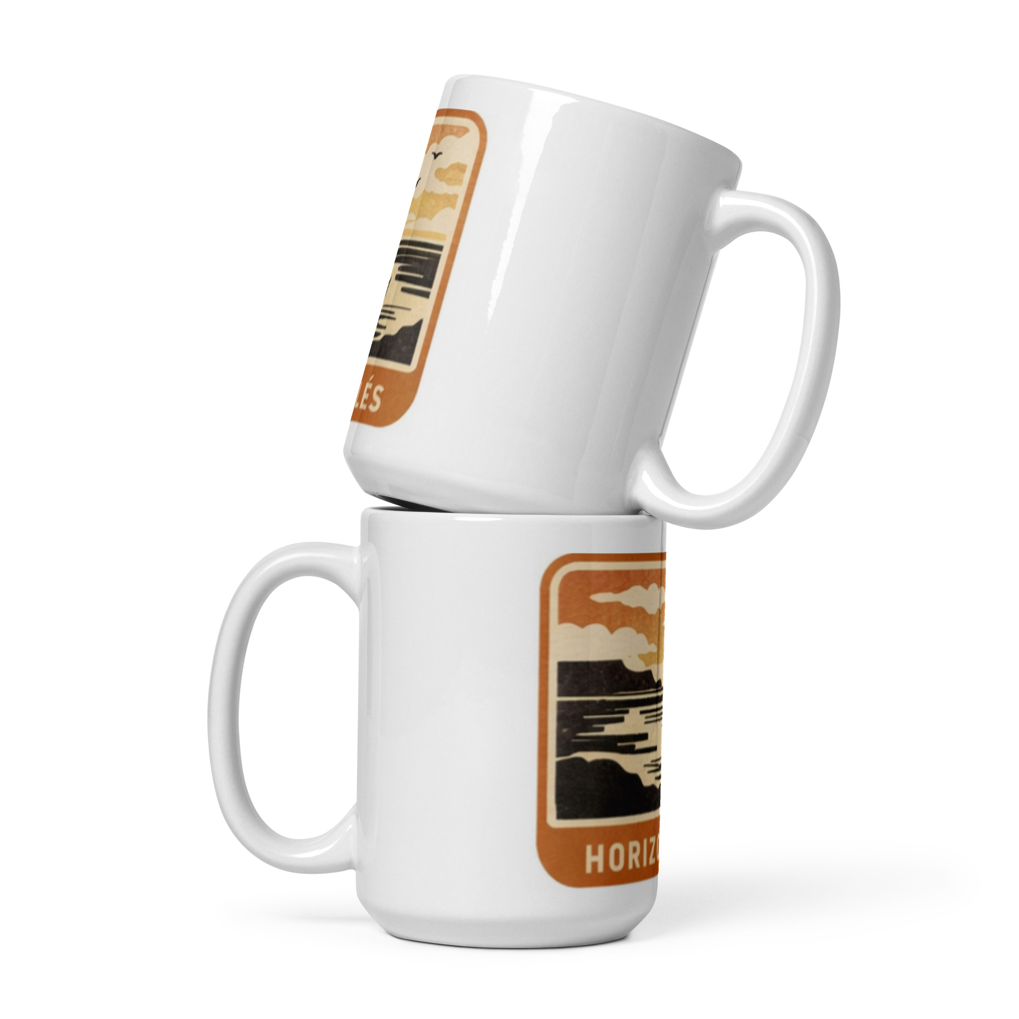 Mug Blanc Brillant – Image 3