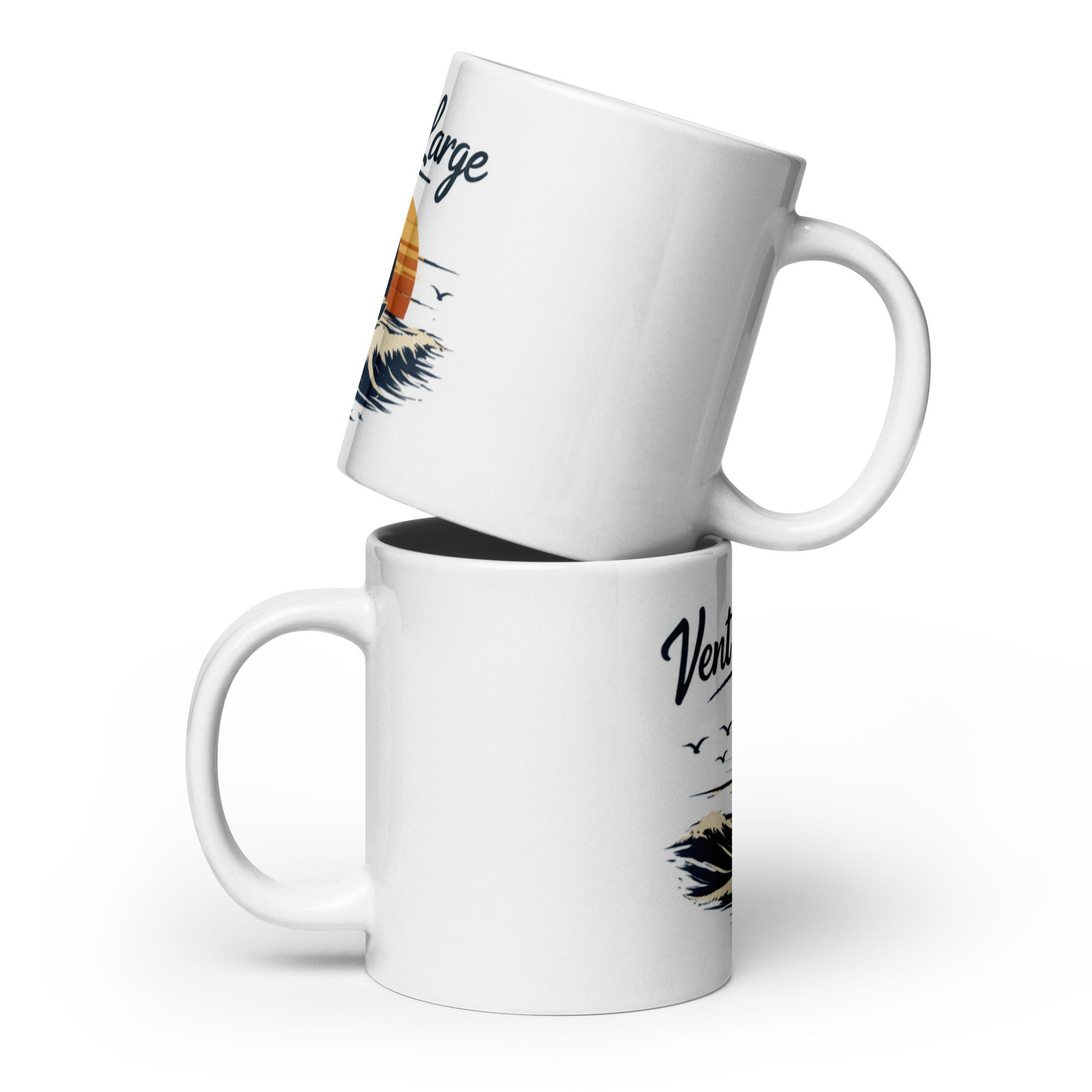 Mug Blanc Brillant – Image 4