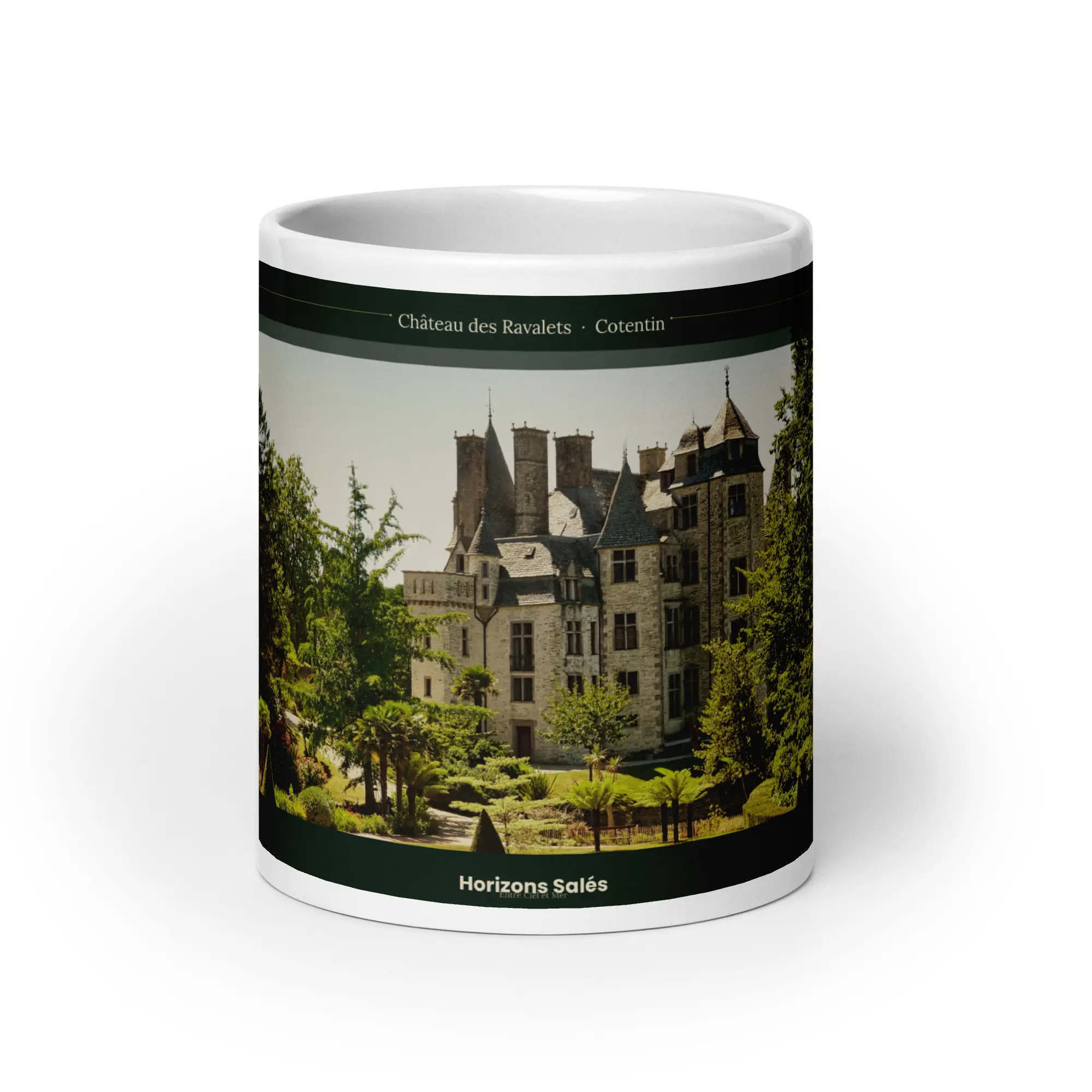 Mug Blanc Brillant - Château des Ravalets – Image 10