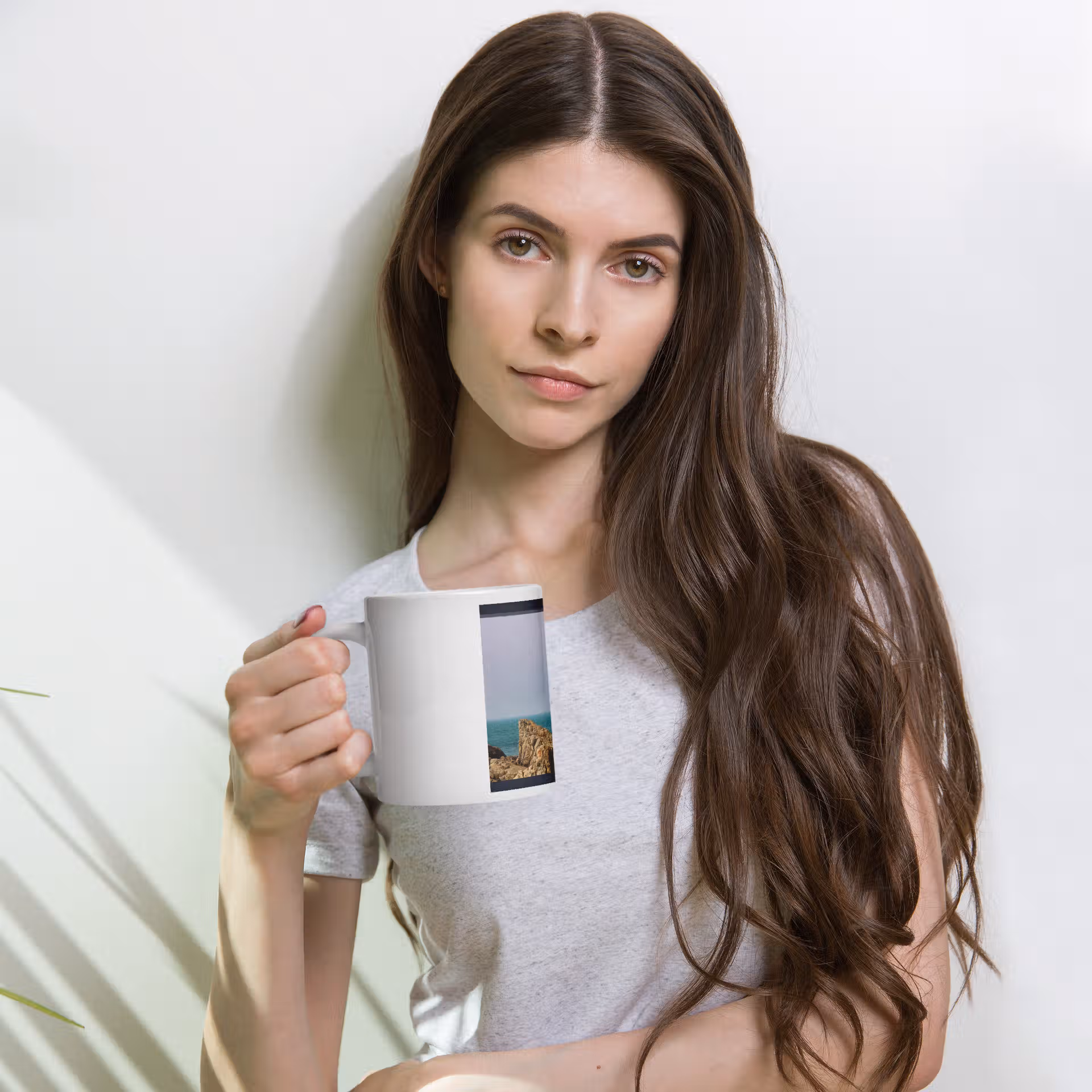 Mug Blanc Brillant - Phare de Goury – Image 15